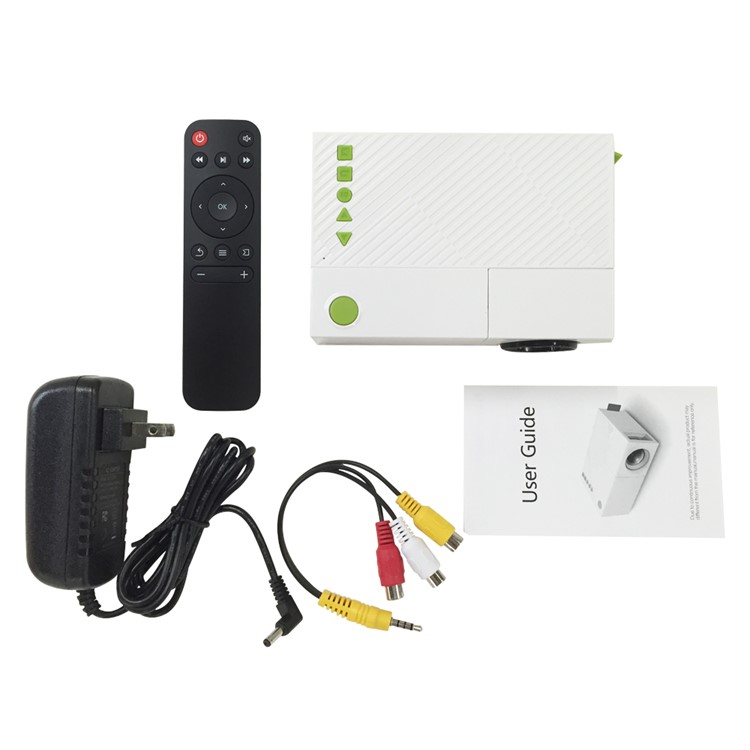 YG310 600LM 1080P Portable LED Mini Projector Smart Home Cinema Theater Video Projector - EU Plug-9