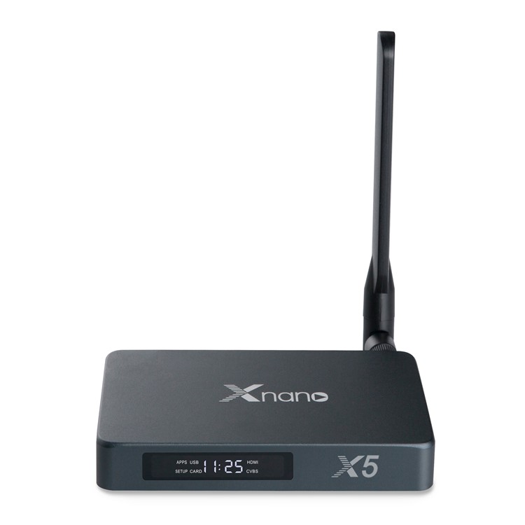XNANO X5 Quad-core Android 6.0 Realtek RTD1295 TV Box Bluetooth Dual Band WiFi Media Player 2+16GB - EU Plug-1