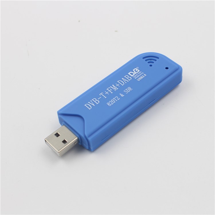 USB 2.0 Digital DVB-T SDR+DAB+FM HDTV TV Tuner Receiver Stick RTL2832U+R820T2 - Blue-5