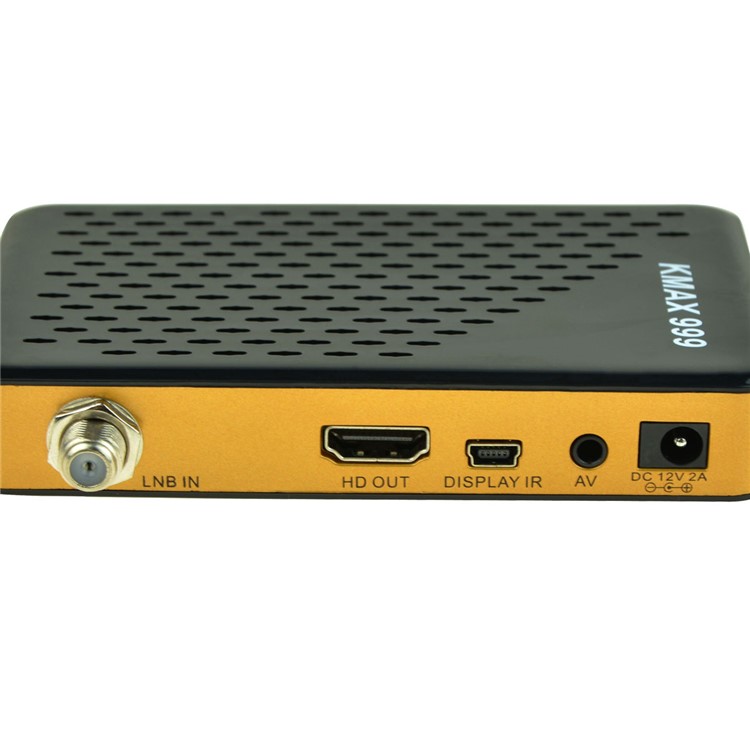 KMAX 999 MINI WiFi Satellite TV Box IPTV DVB-S2 1080P - UK Plug-4