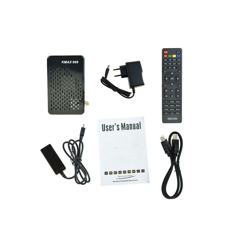 KMAX 999 MINI WiFi Satellite TV Box IPTV DVB-S2 1080P - UK Plug-9