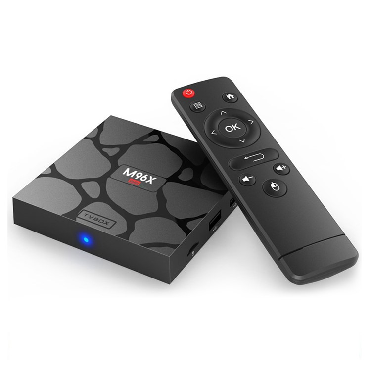 

M96X MINI Android 6.0 Smart TV Box 2GB RAM 16GB ROM S905W Четырехъядерный Двухдиапазонный Wifi Медиаплеер - Разъем AU