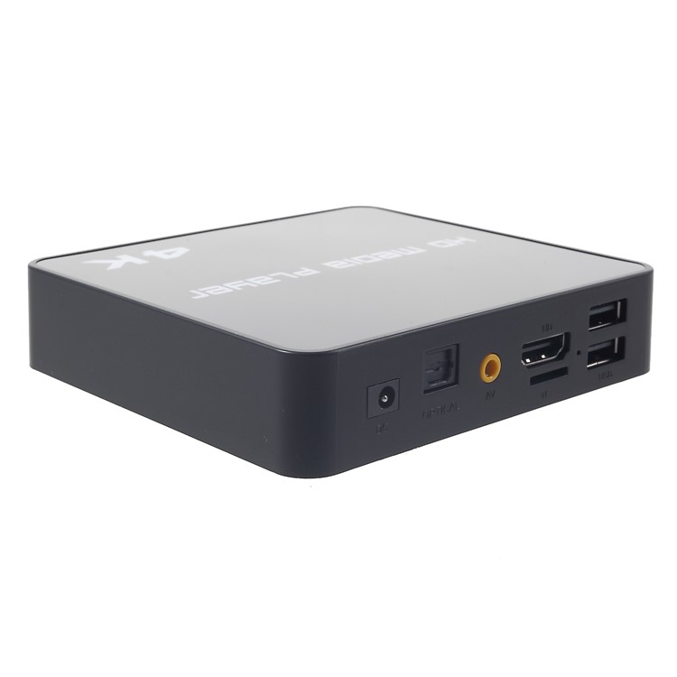 4K HD Media Player USB 1080P High Definition Media Player with AV / USB / TF Card / HDMI Port - EU Plug-4
