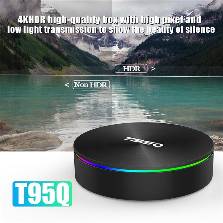 T95Q 4+32GB Quad Core Amlogic S905X2 Android 8.1 TV Box Dual Band WiFi Bluetooth Media Player - AU Plug-8