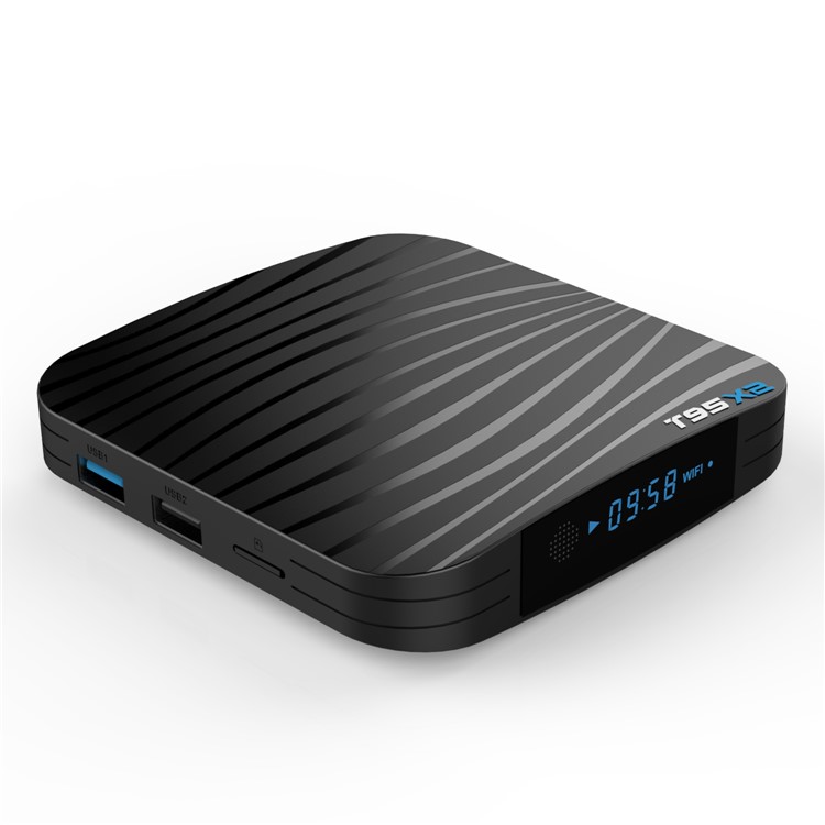 T95X2 Quad Core Amlogic S905X2 Android 8.1 TV Box WiFi Media Player 2+16GB - EU Plug-2