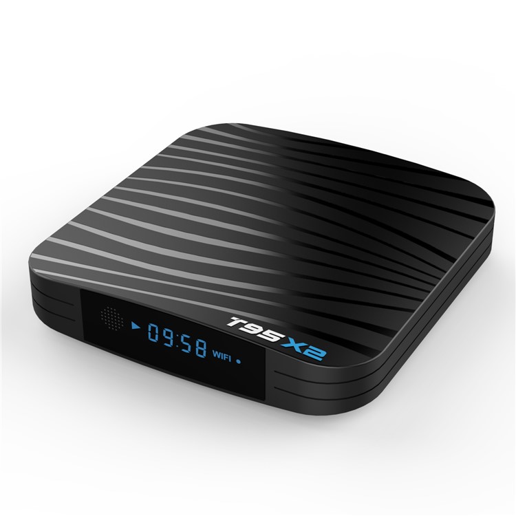 T95X2 Quad Core Amlogic S905X2 Android 8.1 TV Box WiFi Media Player 2+16GB - EU Plug-3