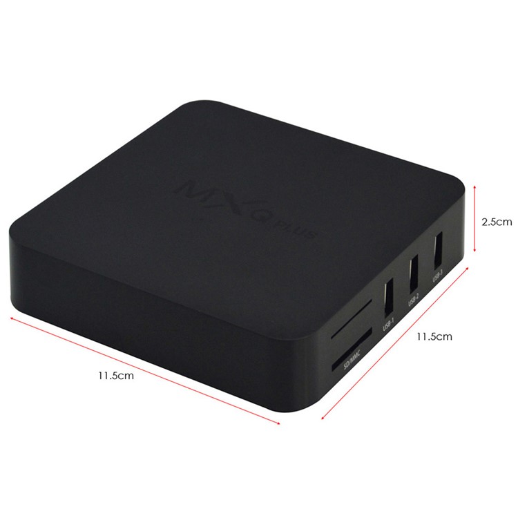 MXQ Plus TV Box Android 5.1 Amlogic S905 Quad Core 1G+8G 2.4GHz WiFi - EU Plug-4