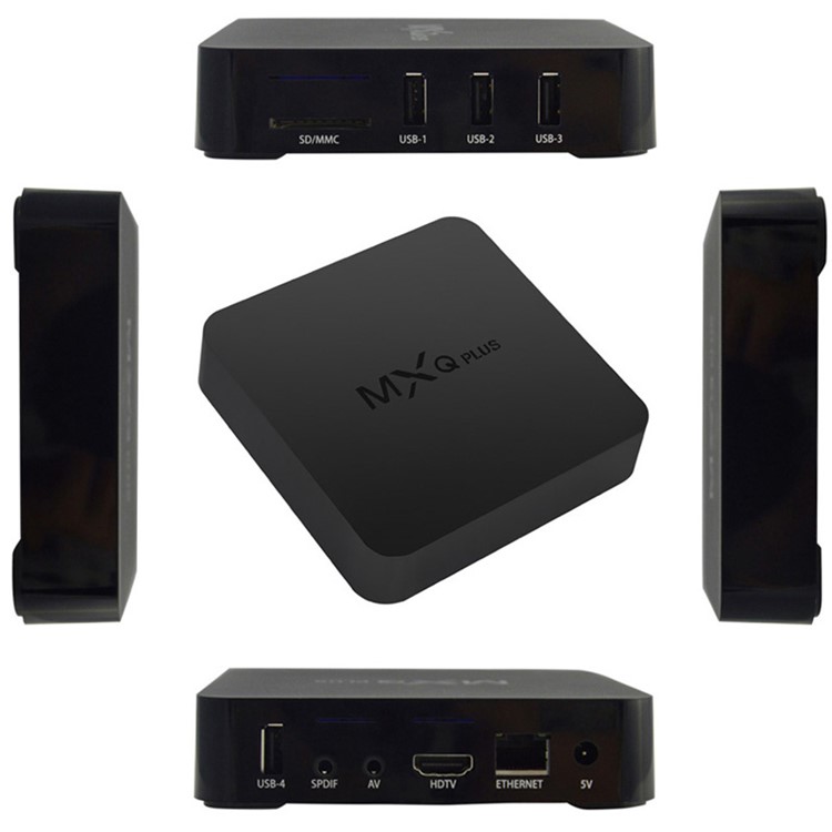 MXQ Plus TV Box Android 5.1 Amlogic S905 Quad Core 1G+8G 2.4GHz WiFi - EU Plug-6