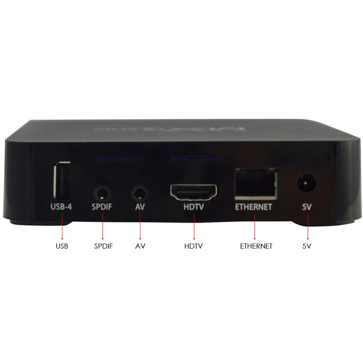 MXQ Plus TV Box Android 5.1 Amlogic S905 Quad Core 1G+8G 2.4GHz WiFi - EU Plug-7