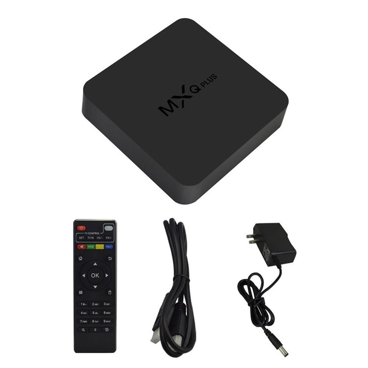 MXQ Plus TV Box Android 5.1 Amlogic S905 Quad Core 1G+8G 2.4GHz WiFi - EU Plug-9