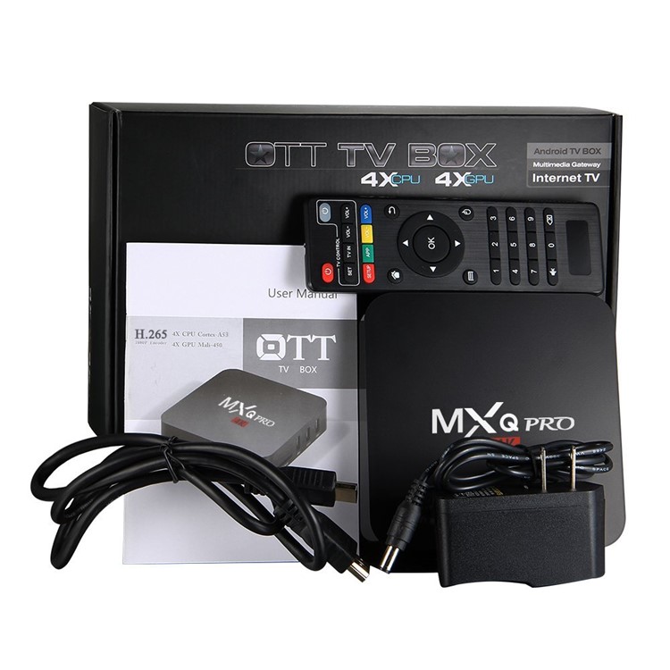 MXQ Pro Quad Core 2GHz TV Box Amlogic S905 Cortex A53 Android 5.1 - UK Plug-7
