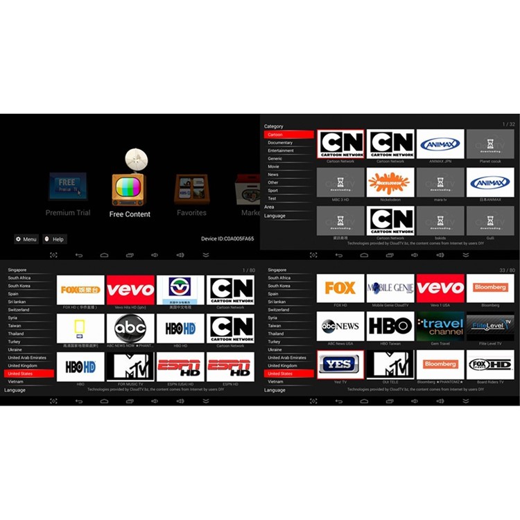 MXQ Pro Quad Core 2GHz TV Box Amlogic S905 Cortex A53 Android 5.1 - UK Plug-9