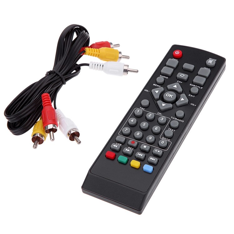 DVB-T2 HD Digital Video Broadcasting Terrestrial Receiver Set Top Box H.264 MPEG4 for HDTV-7