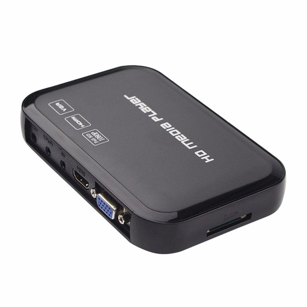 H6W Full HD 1080P Media Player with HDMI VGA - EU Plug-3