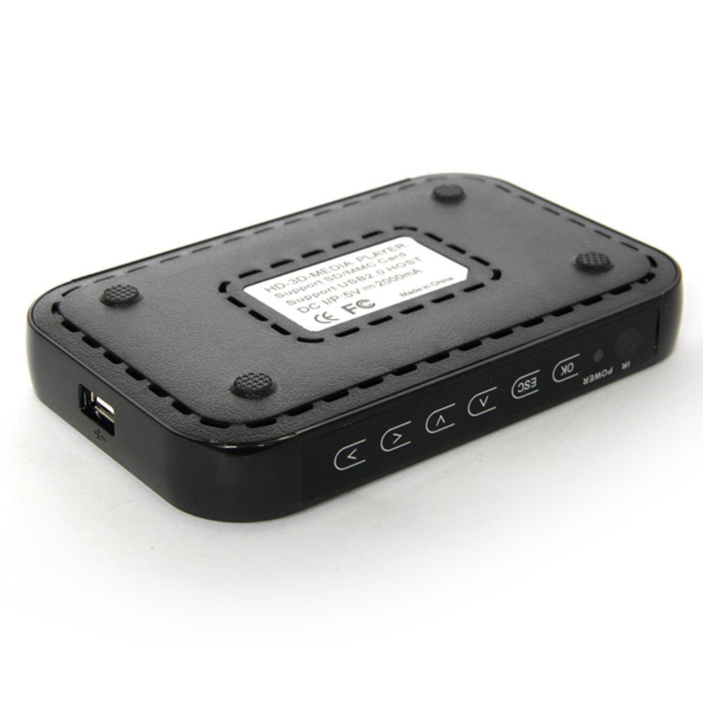 H6W Full HD 1080P Media Player with HDMI VGA - EU Plug-5