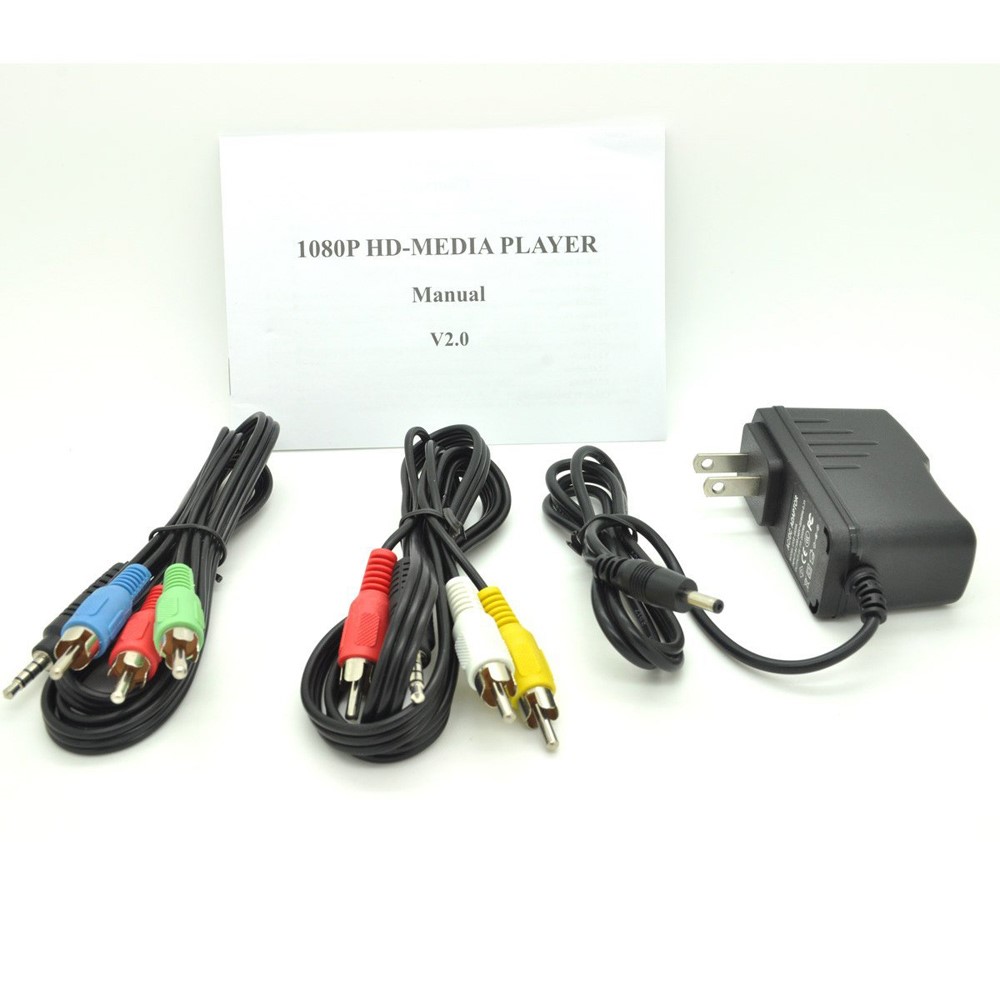 H6W Full HD 1080P Media Player with HDMI VGA - EU Plug-8