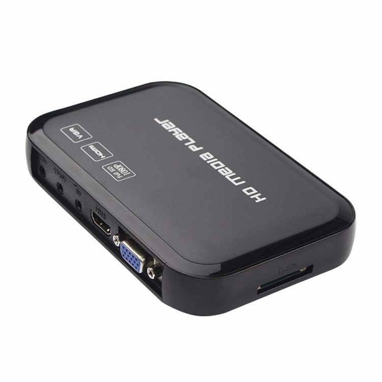 H6W Full HD 1080P Portabler Multimedia-Player Unterstützt USB-Host - UK-Stecker-3