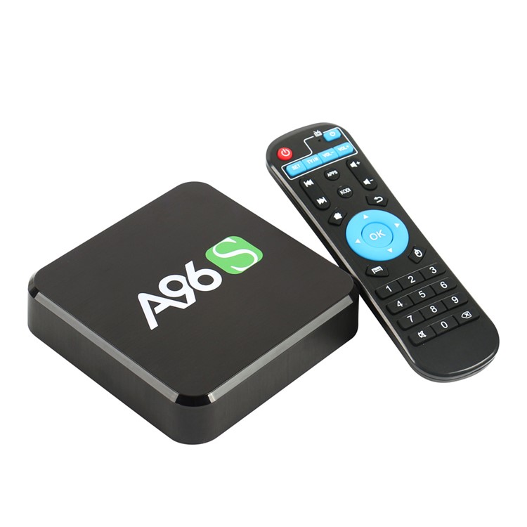 A96S Amlogic S905X 4K Android 6.0 KODI 16.1 TV Box 2.4G WiFi HDMI Player Quad Core 2+8GB - EU Plug-1