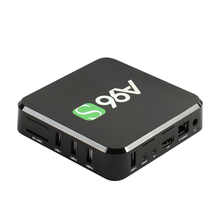 A96S Amlogic S905X 4K Android 6.0 KODI 16.1 TV Box 2.4G WiFi HDMI Player Quad Core 2+8GB - EU Plug-3