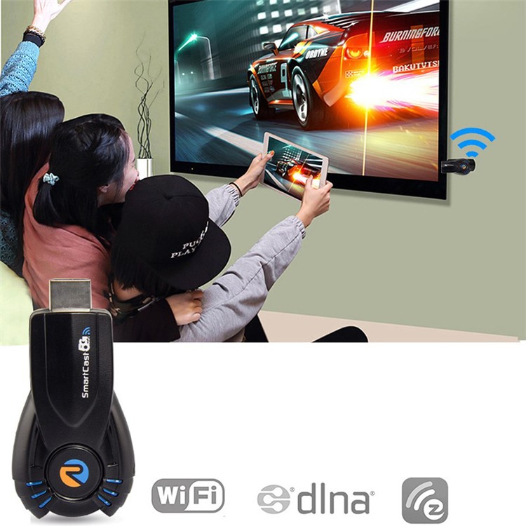 Smartcast 5G WiFi Wireless Display Dongle TV Stick Miracast DLNA Airplay-1