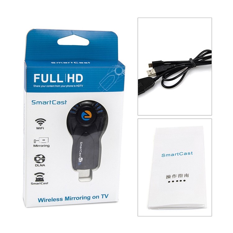 Smartcast 5G WiFi Wireless Display Dongle TV Stick Miracast DLNA Airplay-8