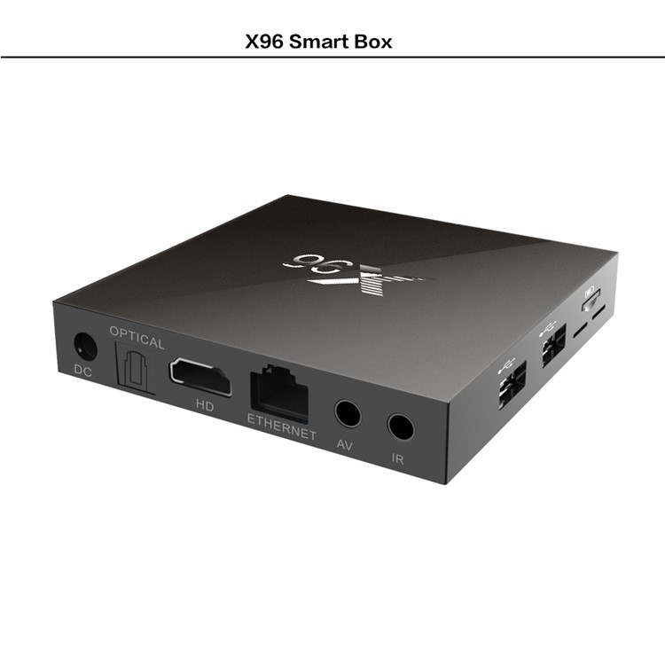X96 1+8GB Amlogic S905X Android 6.0 TV Box Quad Core WiFi 2.4G Streaming Media Player - EU Plug-2
