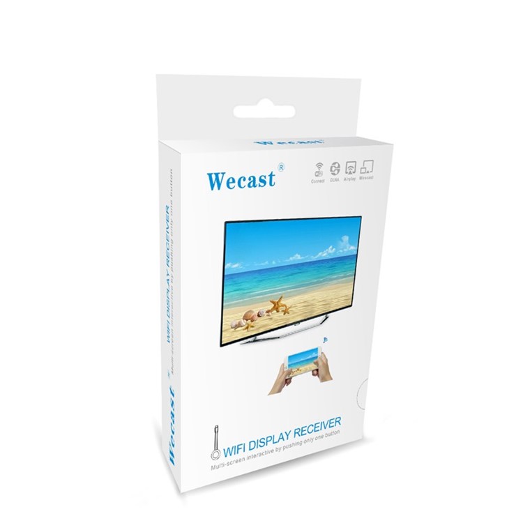 Wecast E8 Streaming Dongle Mirroring DLNA Miracast WiFi Display Dongle - Black-10