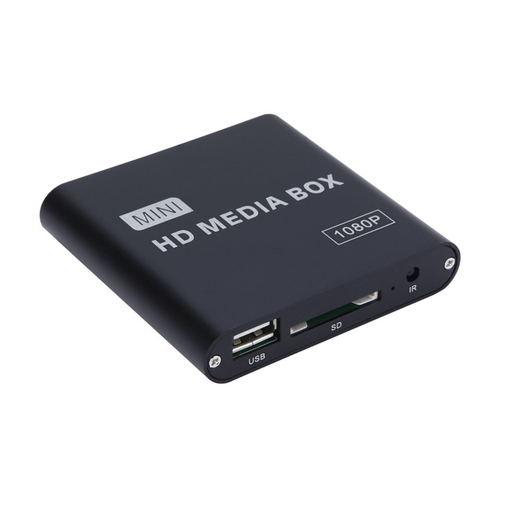 MP021 Plus Car Media Player 1080P TV Box with IR Extender HDMI/AV Output - US Plug-2
