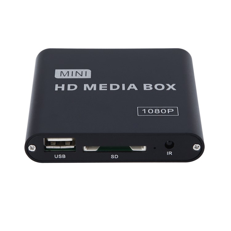 MP021 Plus Car Media Player 1080P TV Box with IR Extender HDMI/AV Output - US Plug-3