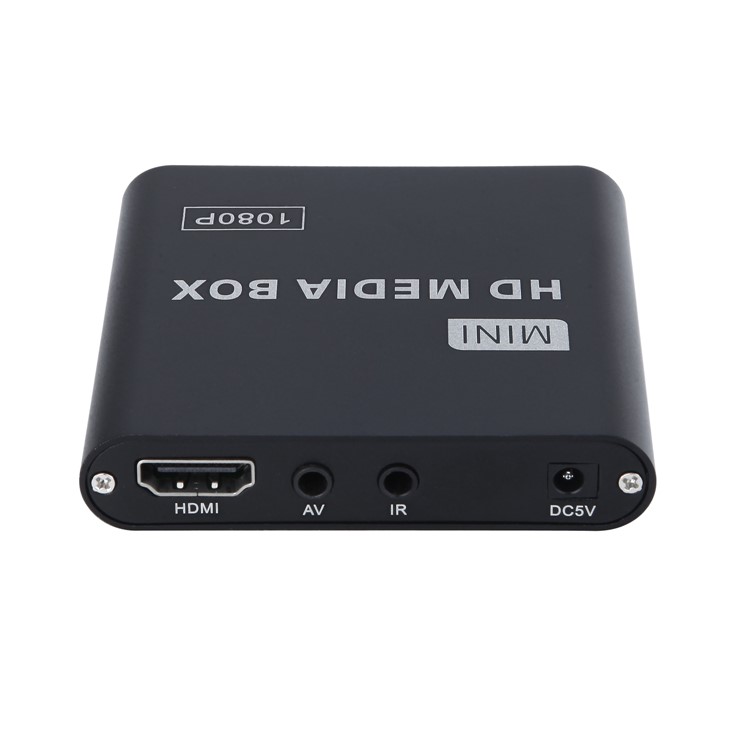 MP021 Plus Car Media Player 1080P TV Box with IR Extender HDMI/AV Output - US Plug-4