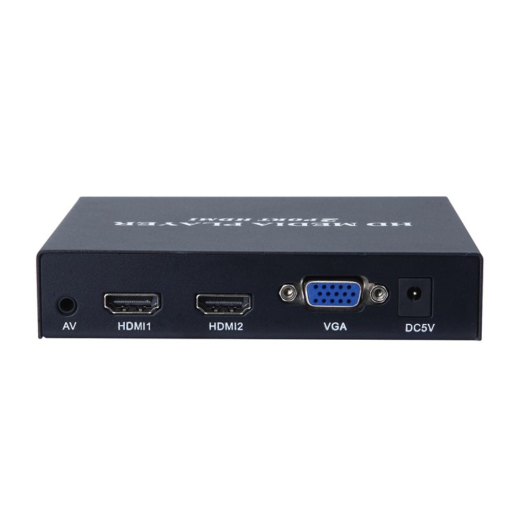 MP026-F10 2-Port HDMI Full HD 1080P Streaming Media Player - EU Plug-2