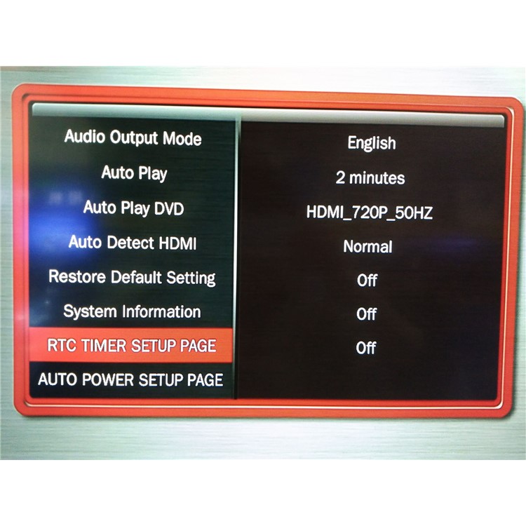 MP026-F10 Portable 1080P Full HD Media Player with 2-Port HDMI/AV Output - US Plug-6