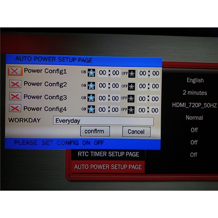 MP026-F10 Portable 1080P Full HD Media Player with 2-Port HDMI/AV Output - US Plug-9