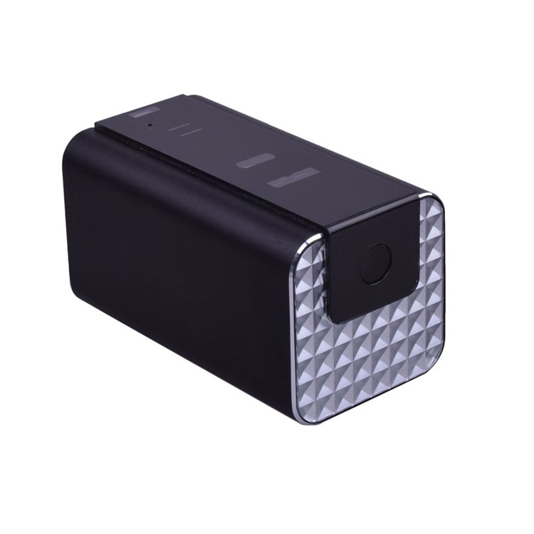 Wireless Laser Projection Bluetooth Virtual Keyboard + Mouse + Speaker 3 in 1 Design for iPhone Samsung - Black-6