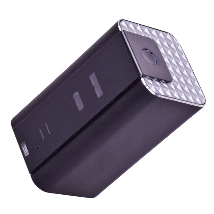 Wireless Laser Projection Bluetooth Virtual Keyboard + Mouse + Speaker 3 in 1 Design for iPhone Samsung - Black-7