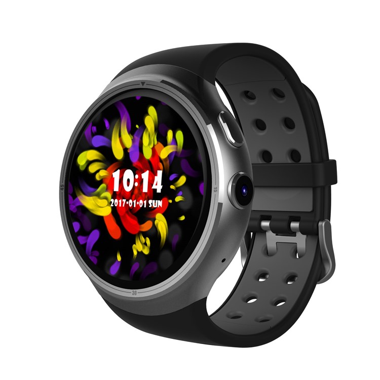 

Z10 Android 5.1 3G Watch Phone MTK6580 Quad Core WiFi GPS Smart Watch with Heart Rate Monitor - Silver Color