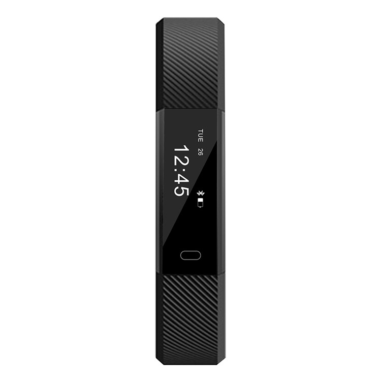 115 Heart Rate Monitor Fitness Tracker Smart Bracelet with OLED Touch Screen - Black-1