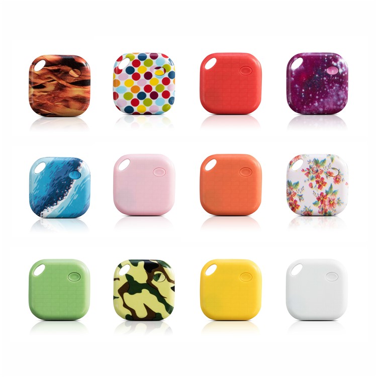 Anti-lost Mini Smart Tracker Multi-functional Bluetooth 4.0 Lost Thing Locator - White Flower-5
