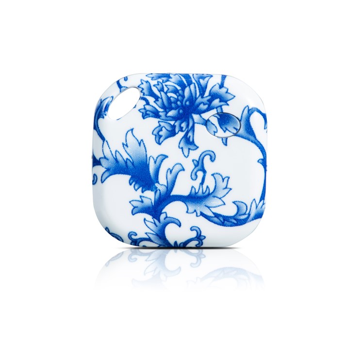 

Mini Smart Anti-lost Bluetooth Phone Finder Key Finder Anti-lost Tracker - Blue And White Porcelain