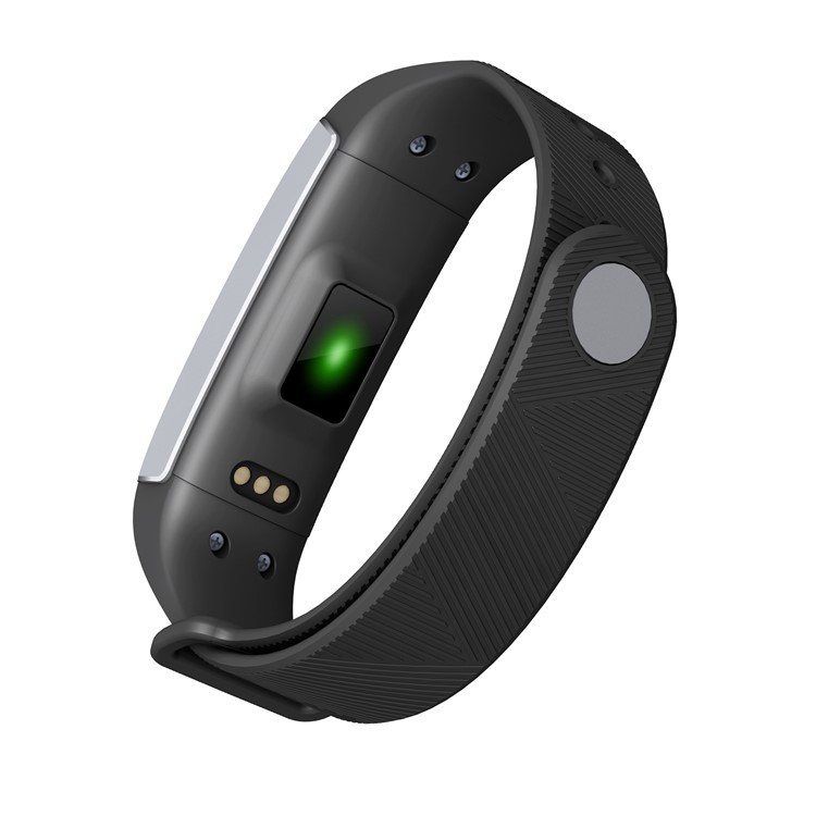 C9 Blood Pressure Heart Rate Monitor Smart Bluetooth Bracelet 0.87-inch OLED Display - Black-3