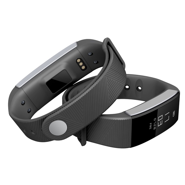 C9 Blood Pressure Heart Rate Monitor Smart Bluetooth Bracelet 0.87-inch OLED Display - Black-7