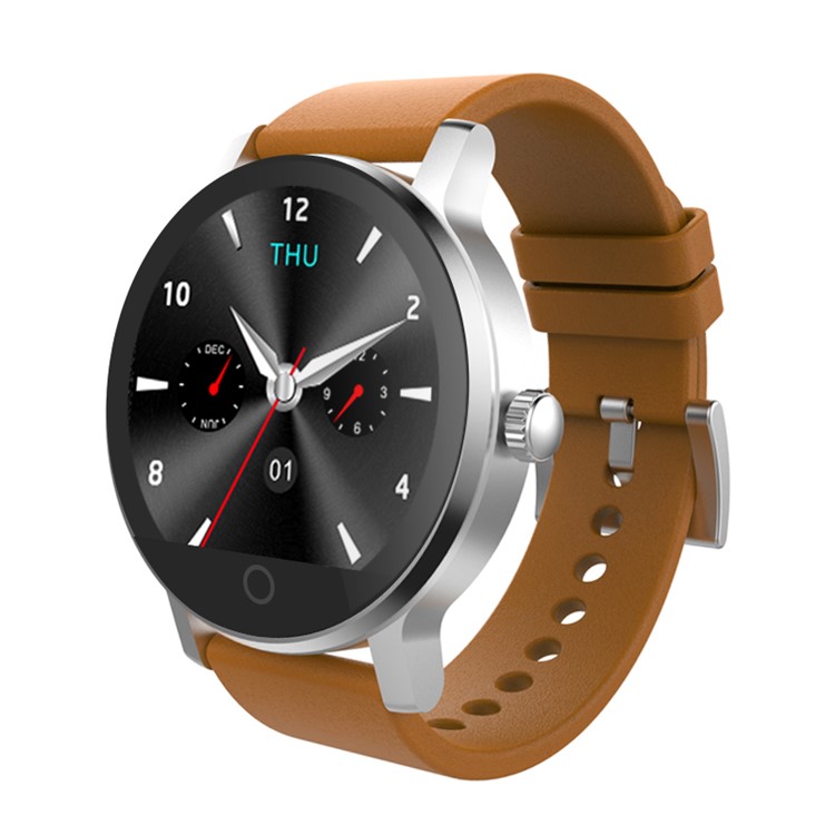 

SMA SMA-09 Healthy Fitness Tracker Smart Bracelet Watch Wristband Support Multi-language - Brown