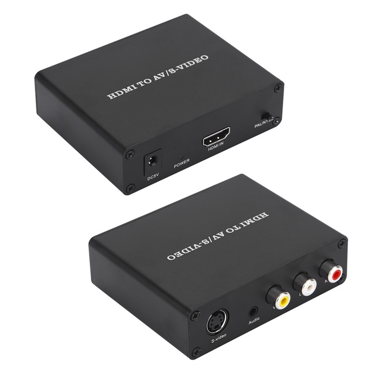 JEDX HDMI to AV/S-Video HD Video Output Converter-1