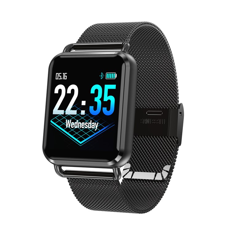 Q3 Fitness Tracker Smart Sports Wristband Heart Rate Blood Pressure Monitor 1.3 inch Screen - Black-2