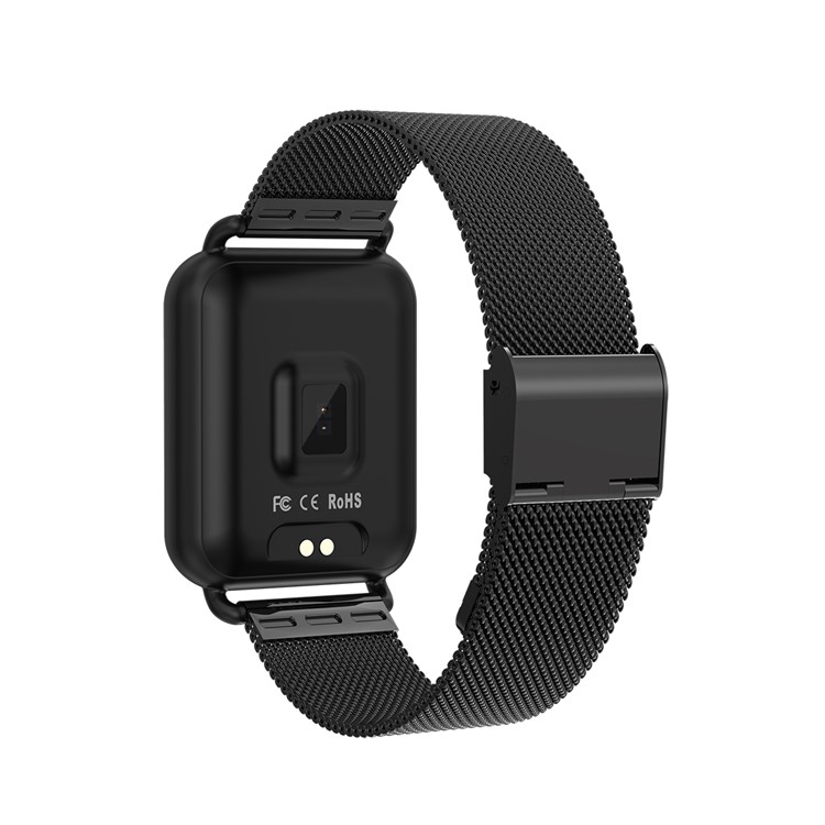 Q3 Fitness Tracker Smart Sports Wristband Heart Rate Blood Pressure Monitor 1.3 inch Screen - Black-4