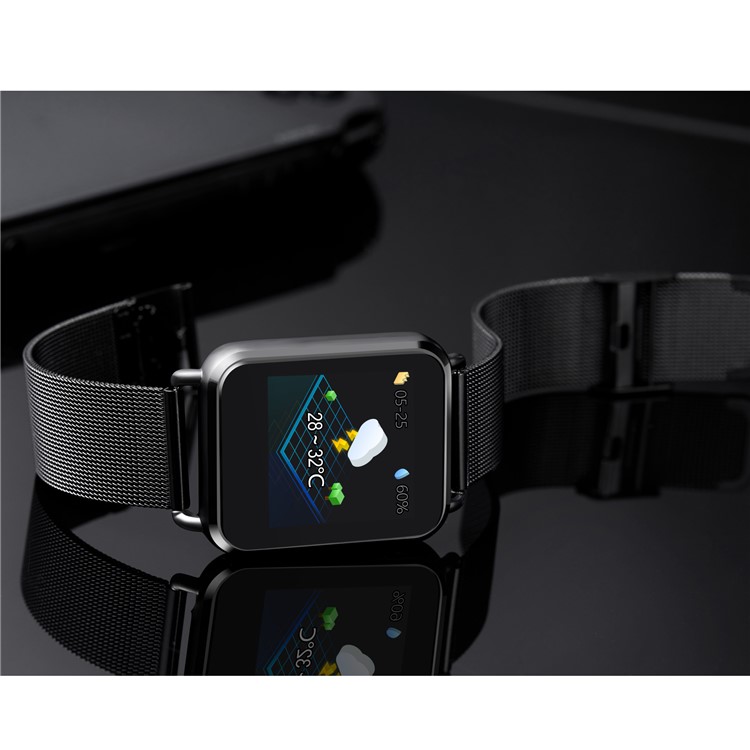 Q3 Fitness Tracker Smart Sports Wristband Heart Rate Blood Pressure Monitor 1.3 inch Screen - Black-6