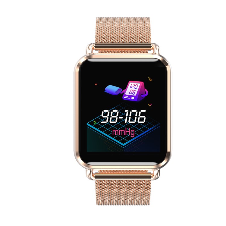 Q3 Smart Heart Rate Sports Wristband Waterproof Bracelet Bluetooth 4.0 for iOS Android - Rose Gold-3