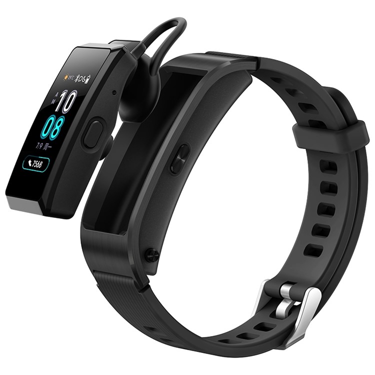 HUAWEI Talkband B5 Color Screen Full Touch Scientific Sleep Health Bracelet Wrist Bluetooth Headset Smart Wristband - Black-4