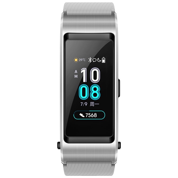 HUAWEI Talkband B5 Color Screen Full Touch Sleep Monitor Fitness Tracker Bracelet Smart Wristband with Bluetooth Headset - Grey-4