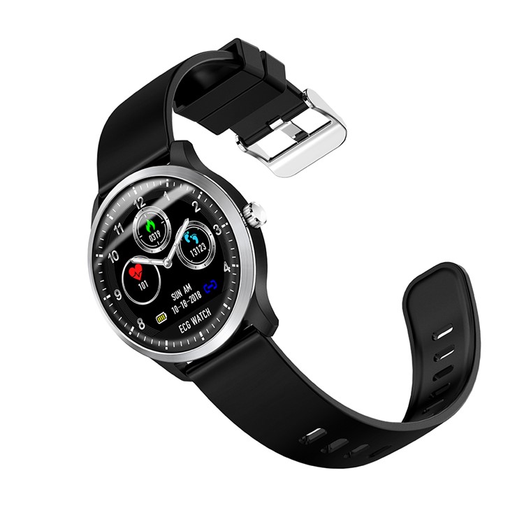 MISSYOU N58 1.3 inch Smart Bracelet Bluetooth Wristband IP67 Waterproof Heart Rate Monitor - Black-3